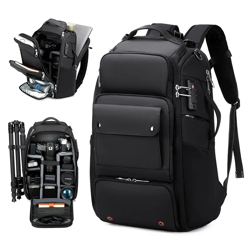 NNEOBA Professional Photography Backpack Black