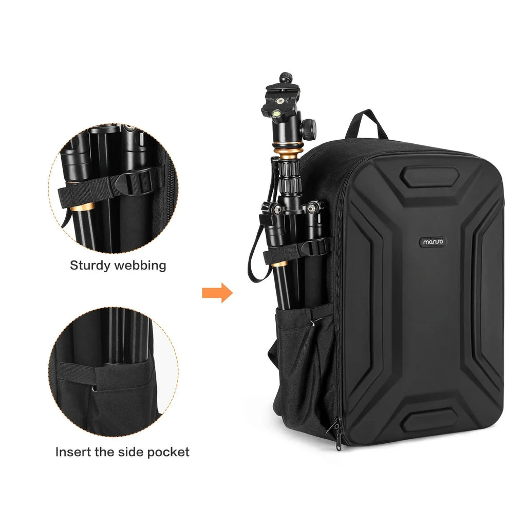 NNEOBA Waterproof Photography Backpack Black