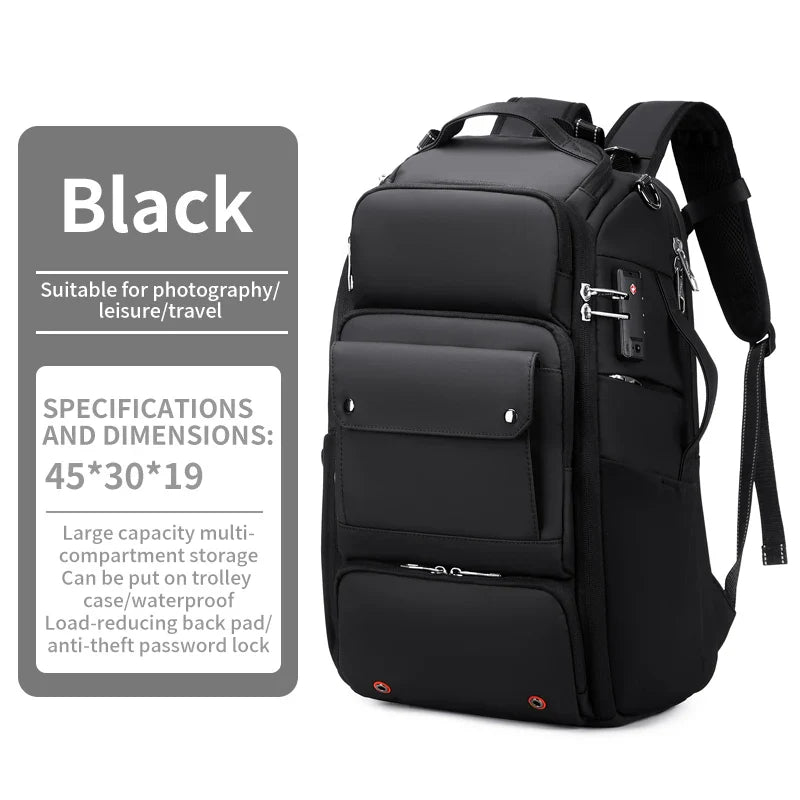 NNEOBA Professional Photography Backpack Black