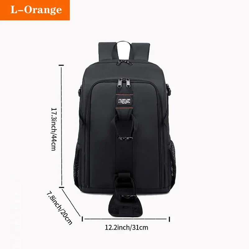 NNEOBA Waterproof Backpack Photography Orange