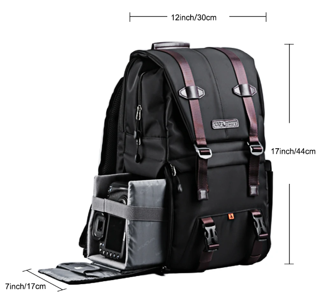NNEOBA Rainproof Photography Backpack for Cameras
