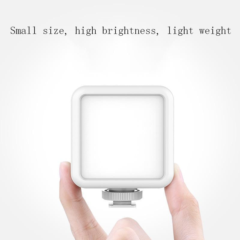 NNEIDS Dimmable Led Video Light For Soft Photography And Vlogging