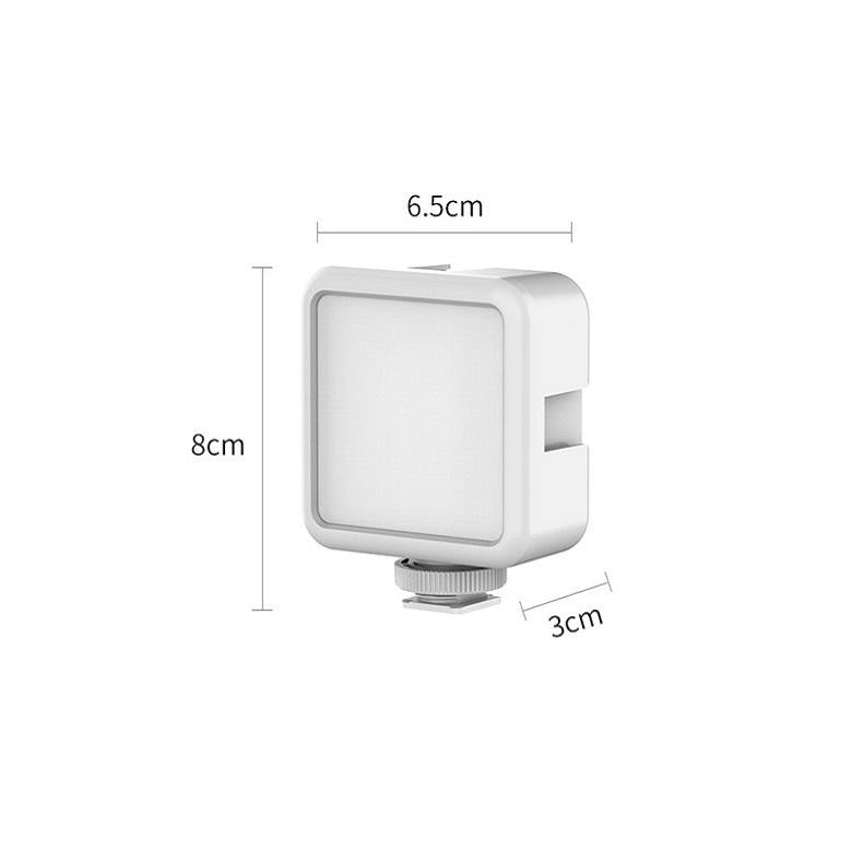 NNEIDS Dimmable Led Video Light For Soft Photography And Vlogging